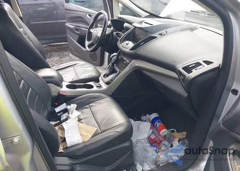 2013 Ford C-Max Hybrid Sel z USA, uszkodzony, nr VIN 1FADP5BU6DL504301